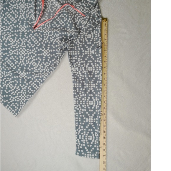 Columbia Sportswear Women's Fleece Quarter Zip Pullover Gray White Pattern Sz S - Picture 8 of 8